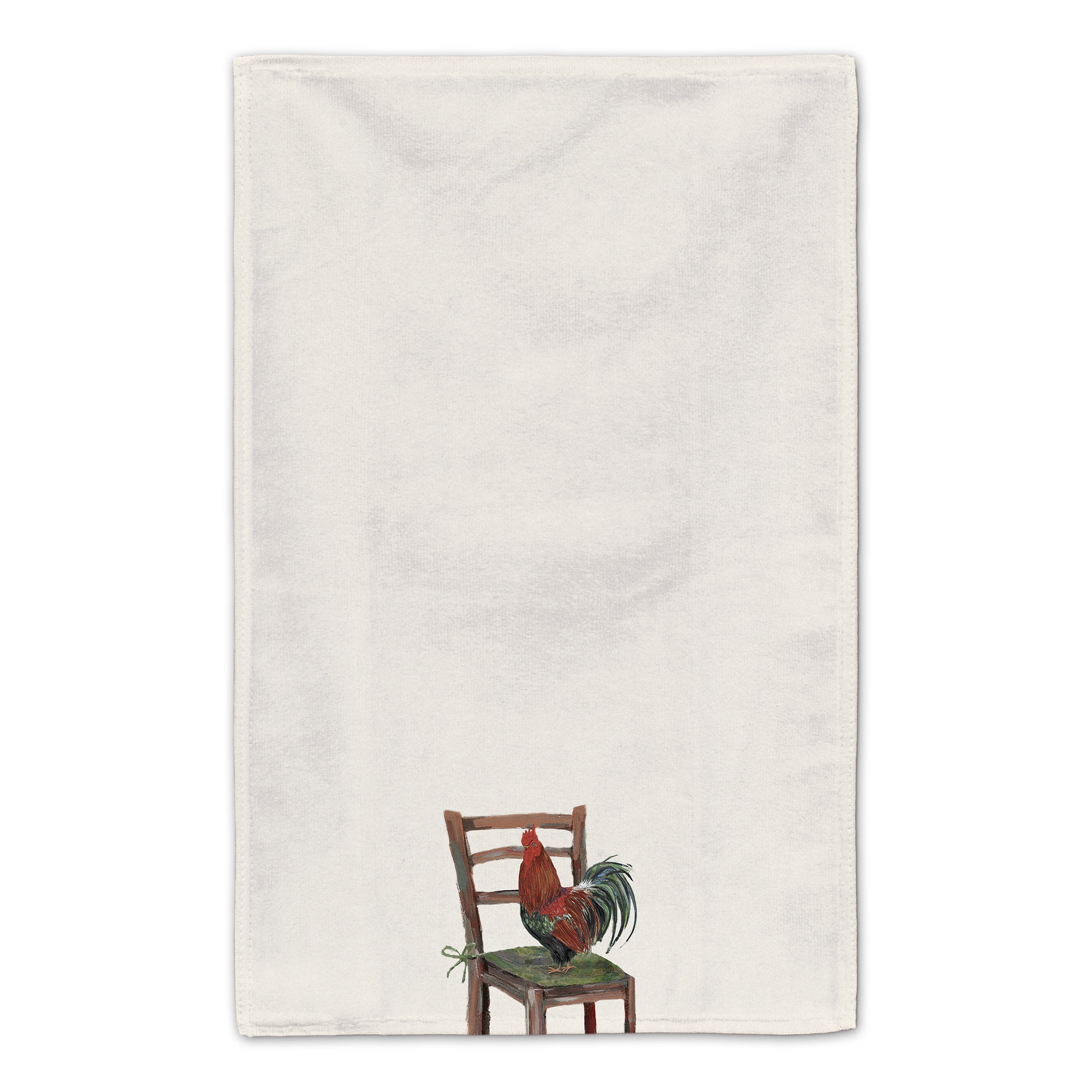 Rooster on a Chair 16" x 25" Towel Set